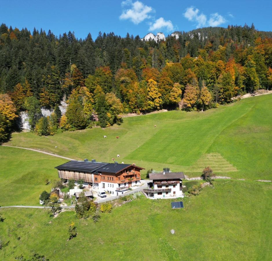Apartament Biobauernhof Schneiderbauer Unken Zewnętrze zdjęcie