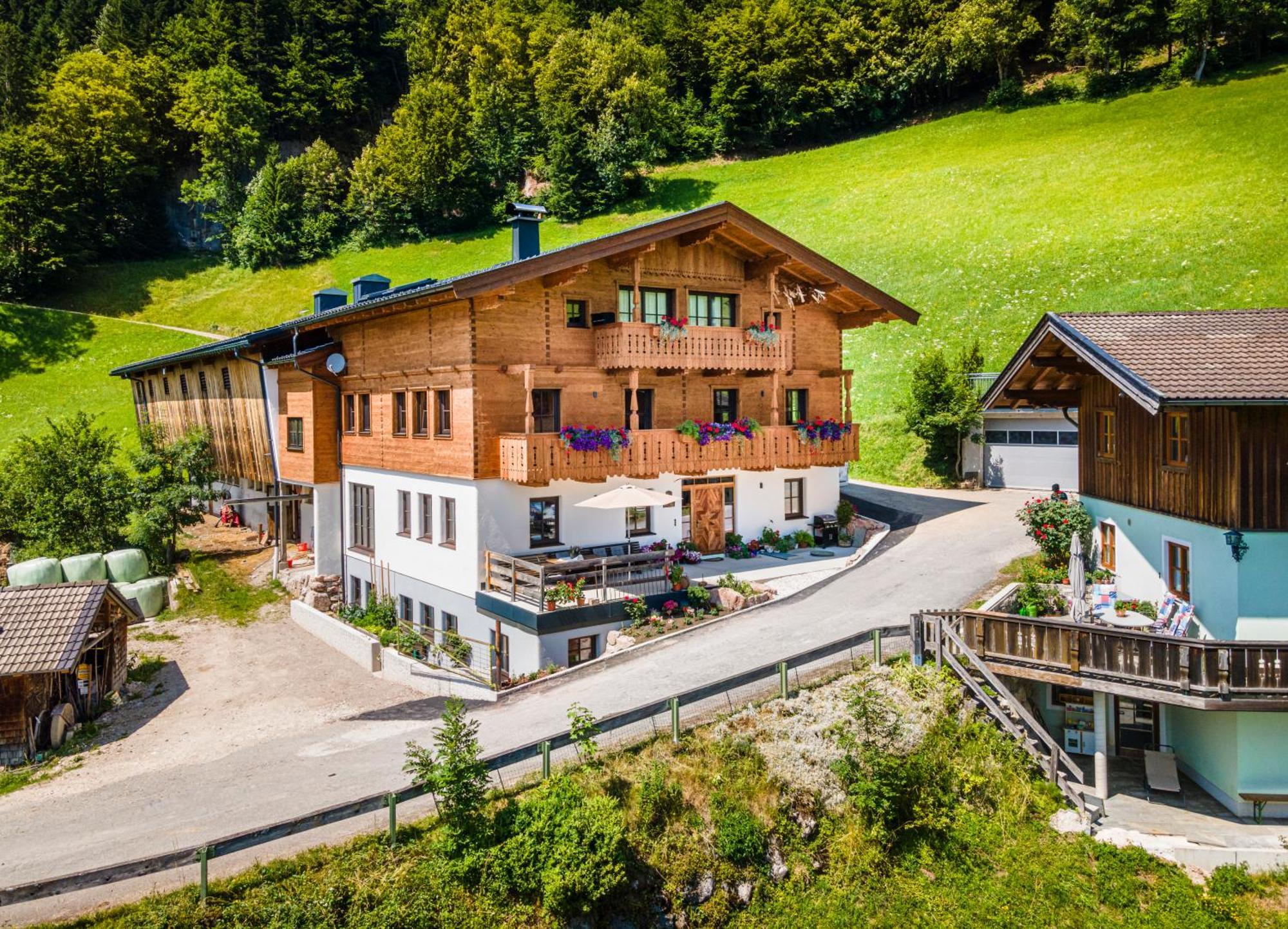 Apartament Biobauernhof Schneiderbauer Unken Zewnętrze zdjęcie